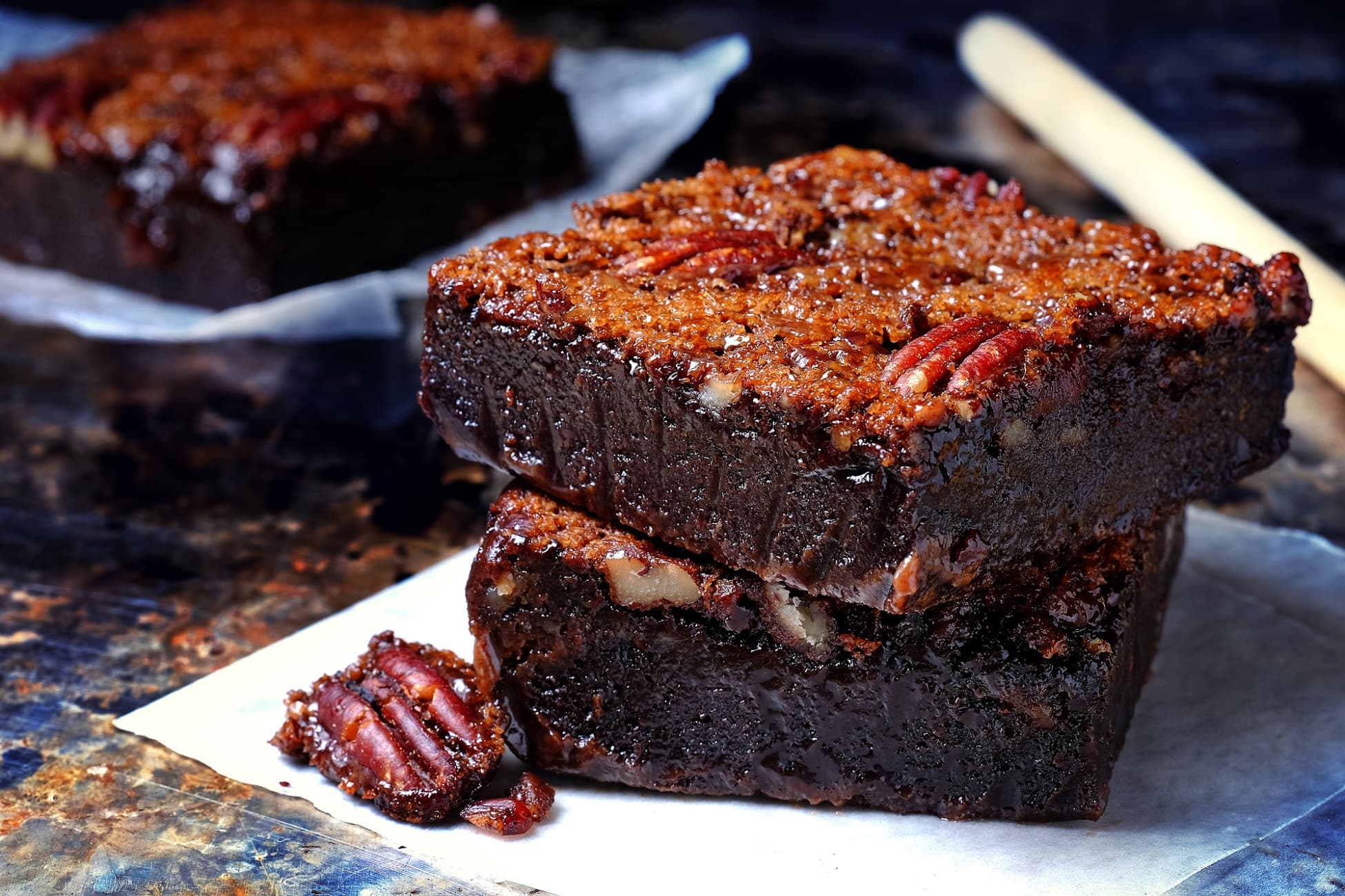 Caramel Pecan Brownies