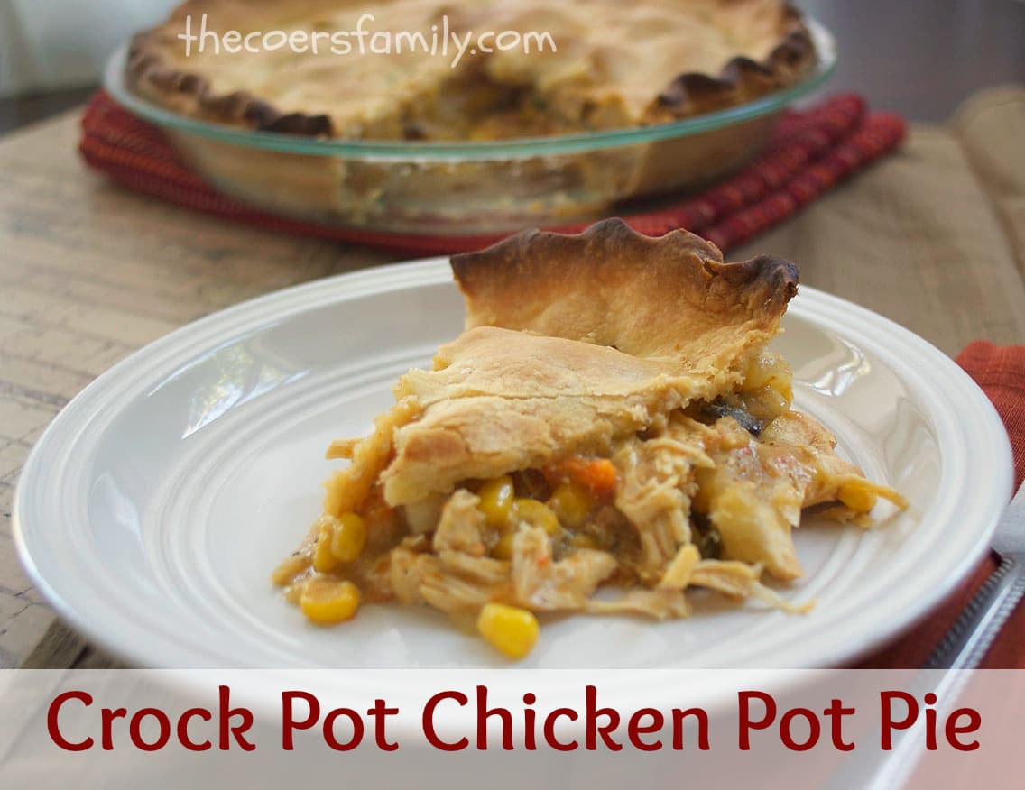 Crock Pot Chicken Pot Pie