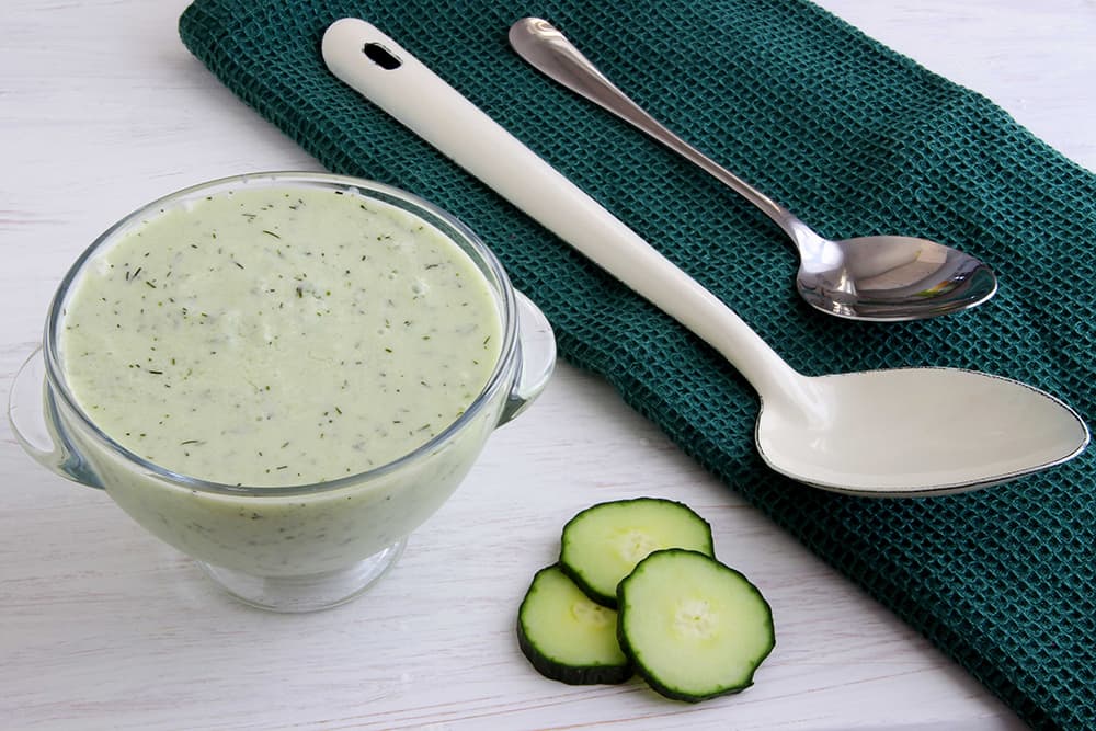 Chilled Cucumber & Yogurt Soup