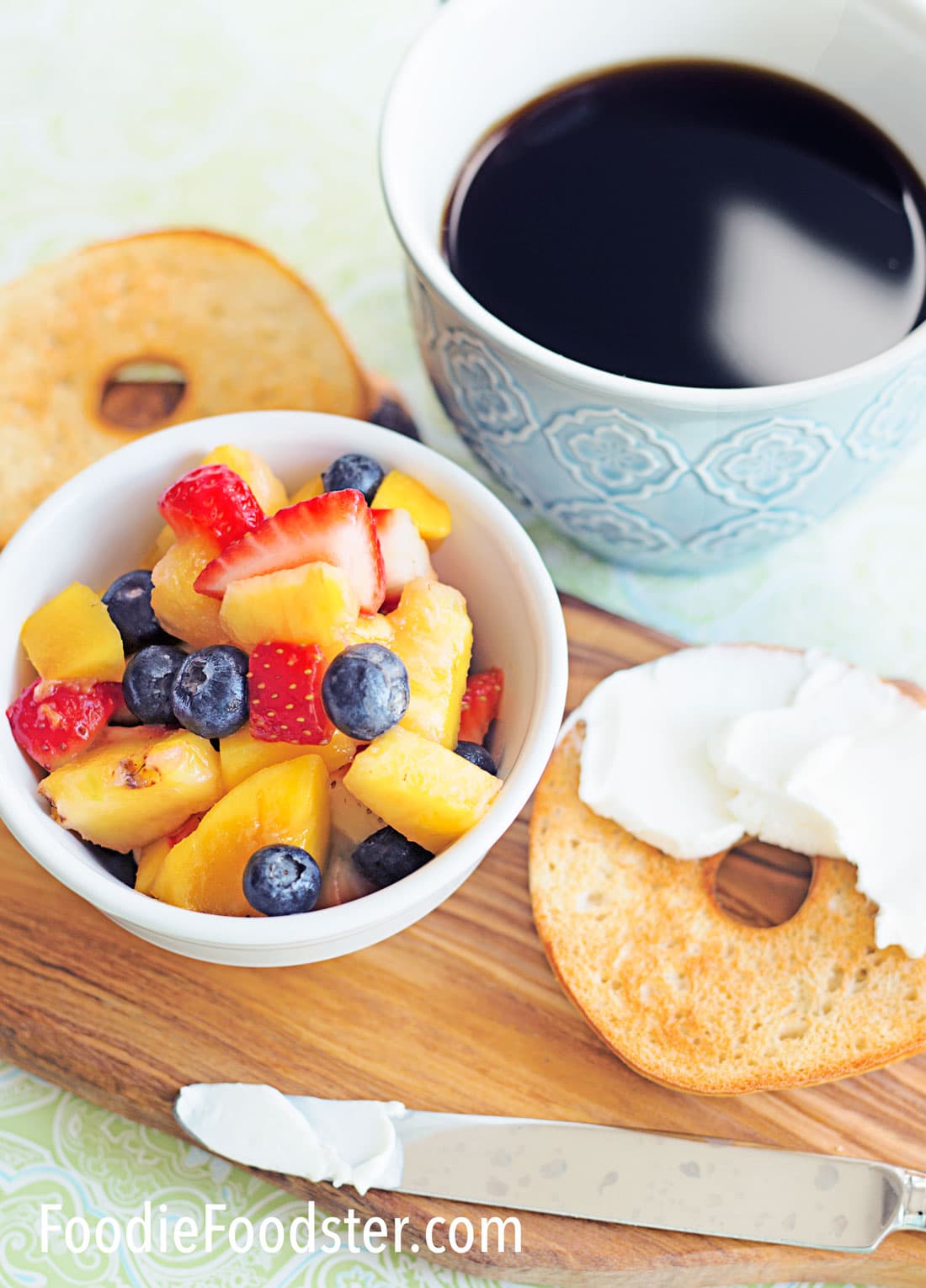 Classic Fruit Salad with Honey and Lemon