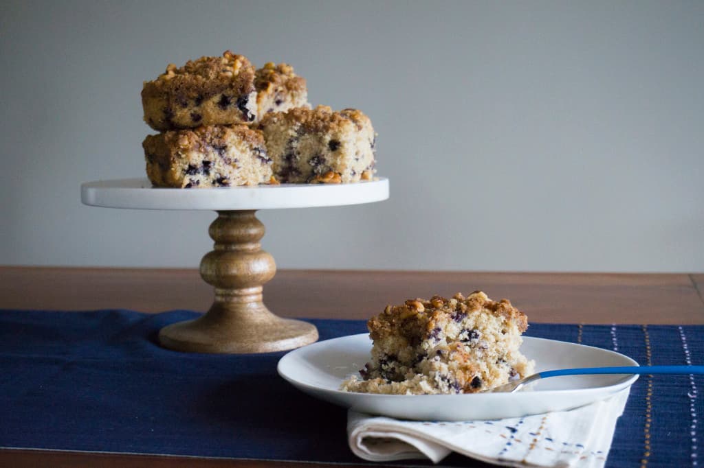 Moist Blueberry Coffee Cake