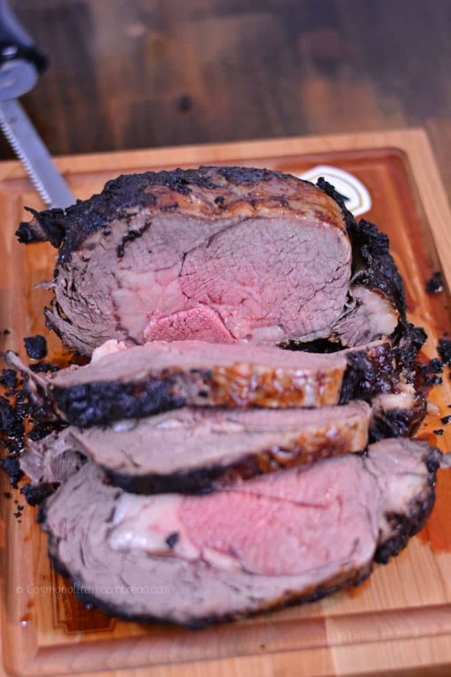 Coffee Rubbed Prime Rib Roast