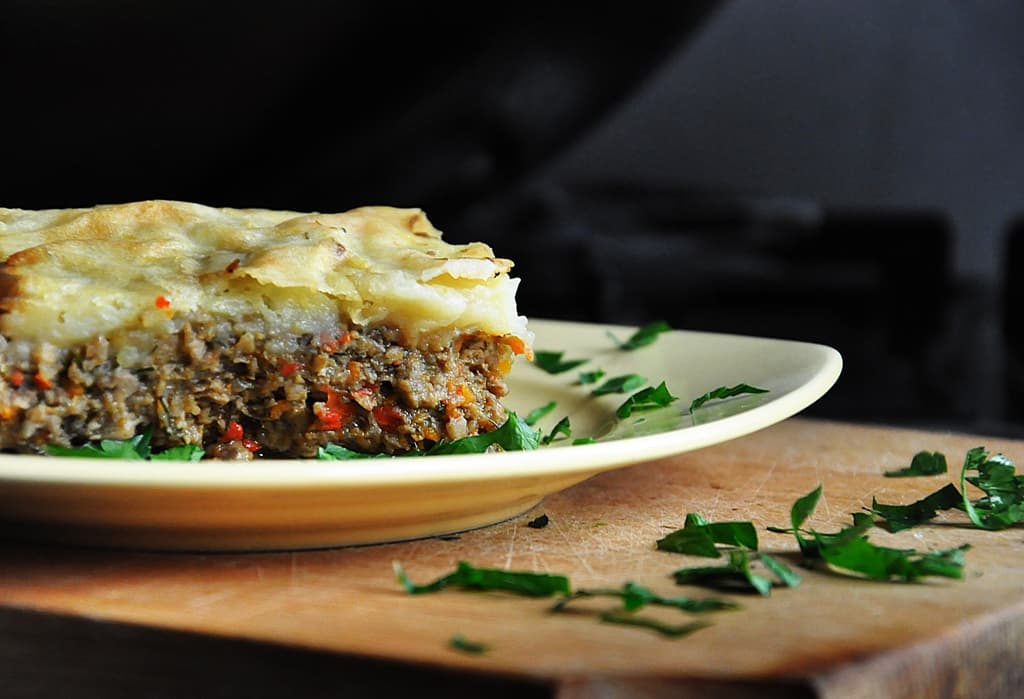 Vegetarian Mushroom Shepherd's Pie 