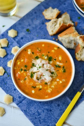Crab & Sweet Corn Soup