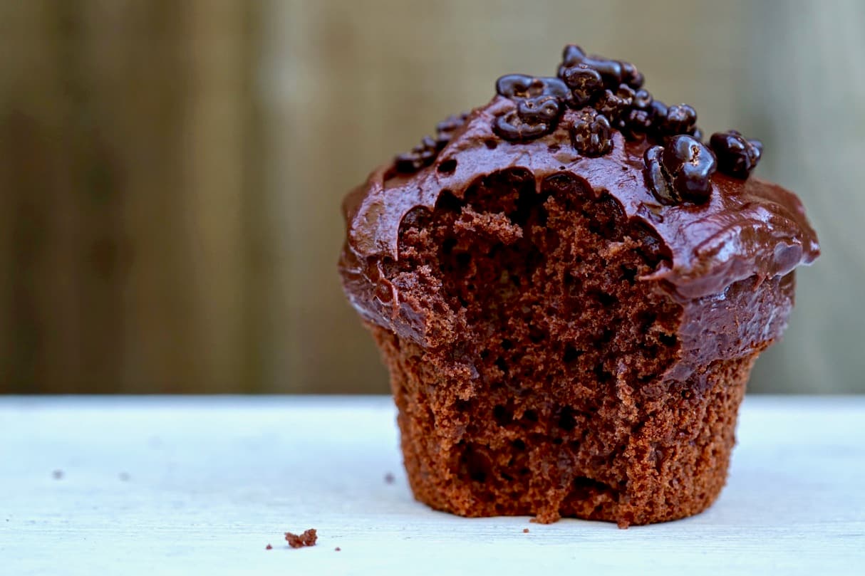Chocolate Malted Ovaltine Cupcakes
