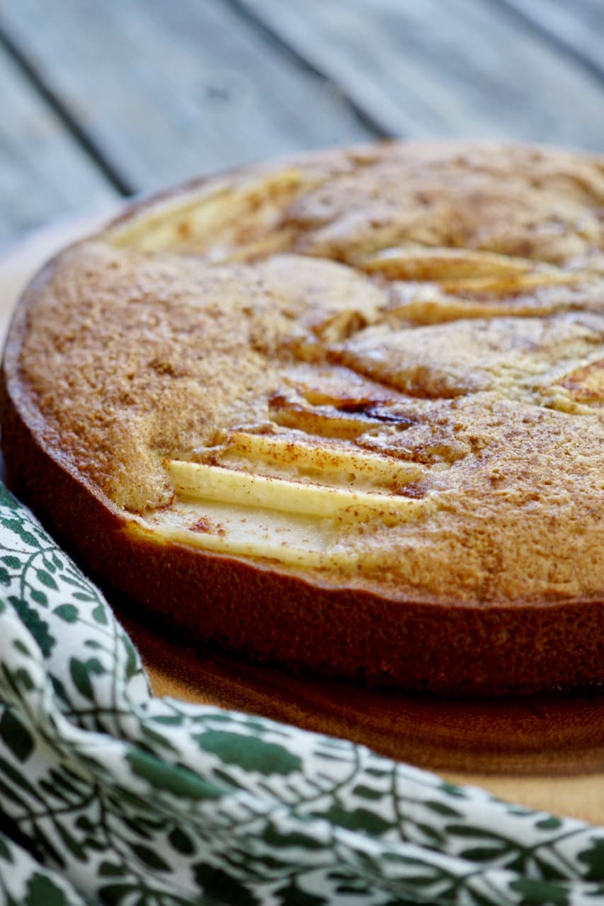 Pear Olive Oil Cake 