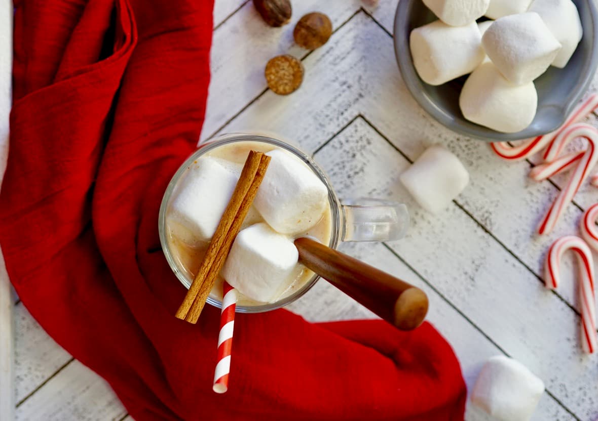 Pumpkin Spiced White Hot Chocolate