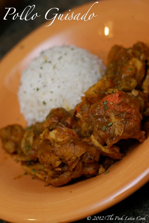 Pollo Guisado – Puerto Rican Braised Stewed Chicken