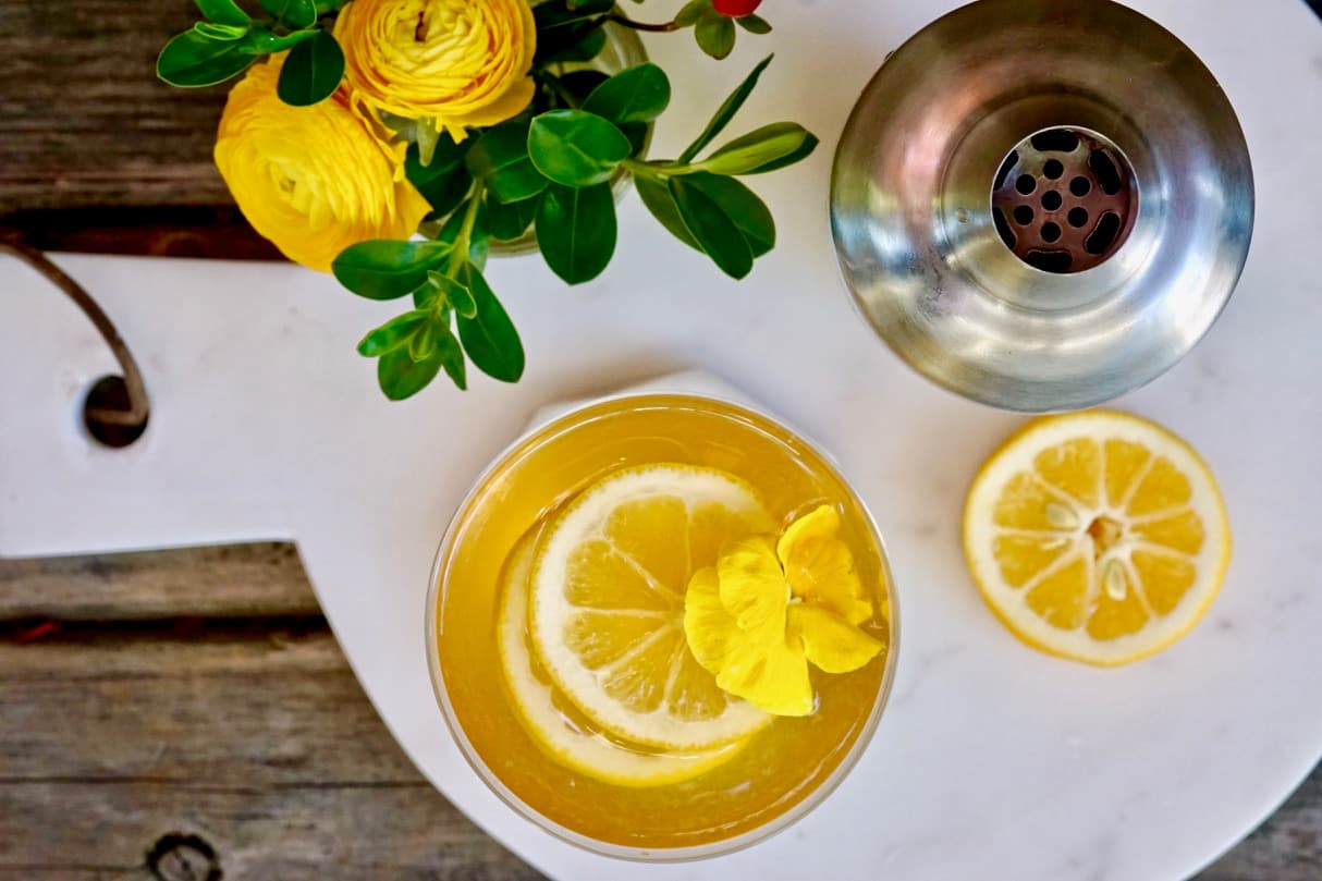 Meyer Lemon Sidecar