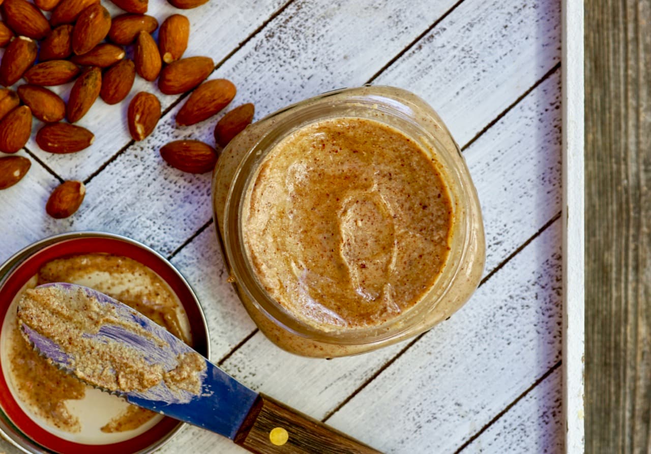 Almond Butter With Tahini & Honey 