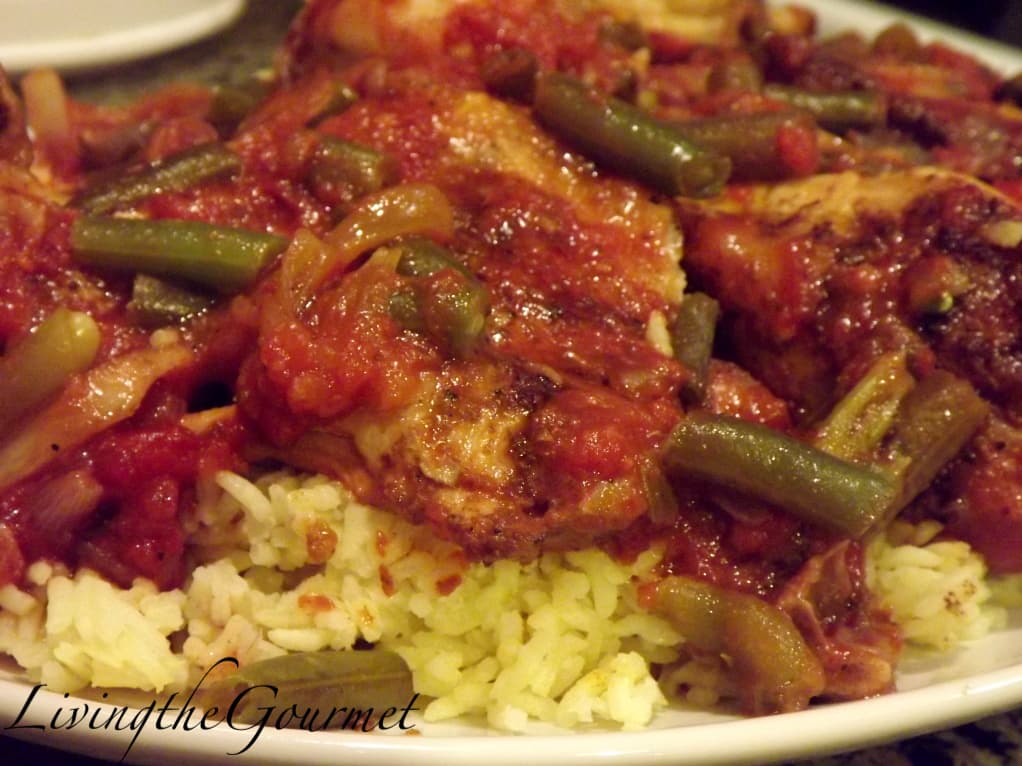 Chicken with Rice & Tomato Sauce!!