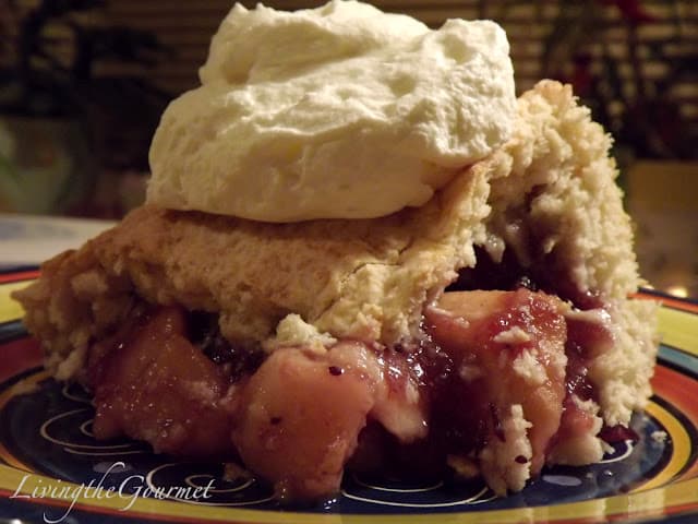 Pear and Cranberry Cobbler!!!