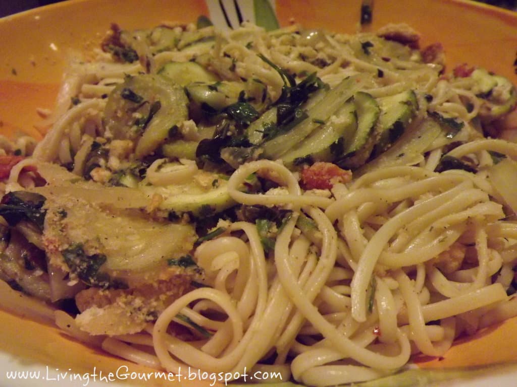 Spaghetti with Zucchini and Anchovies 