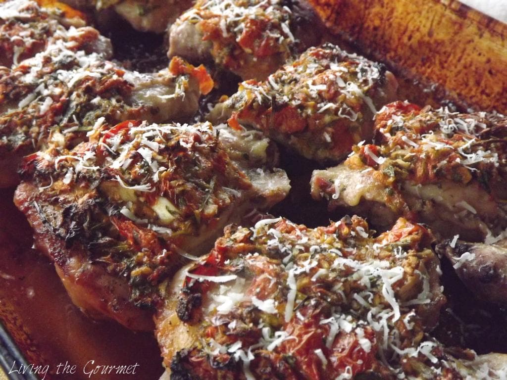 Italian Style Baked Chicken Thighs