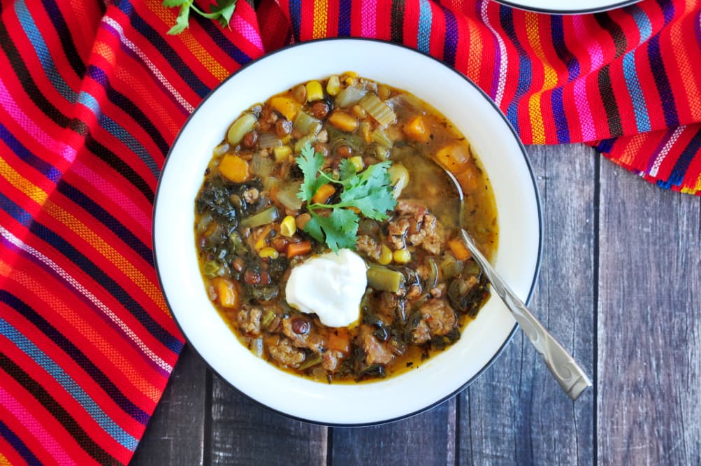 Sausage Lentil Soup
