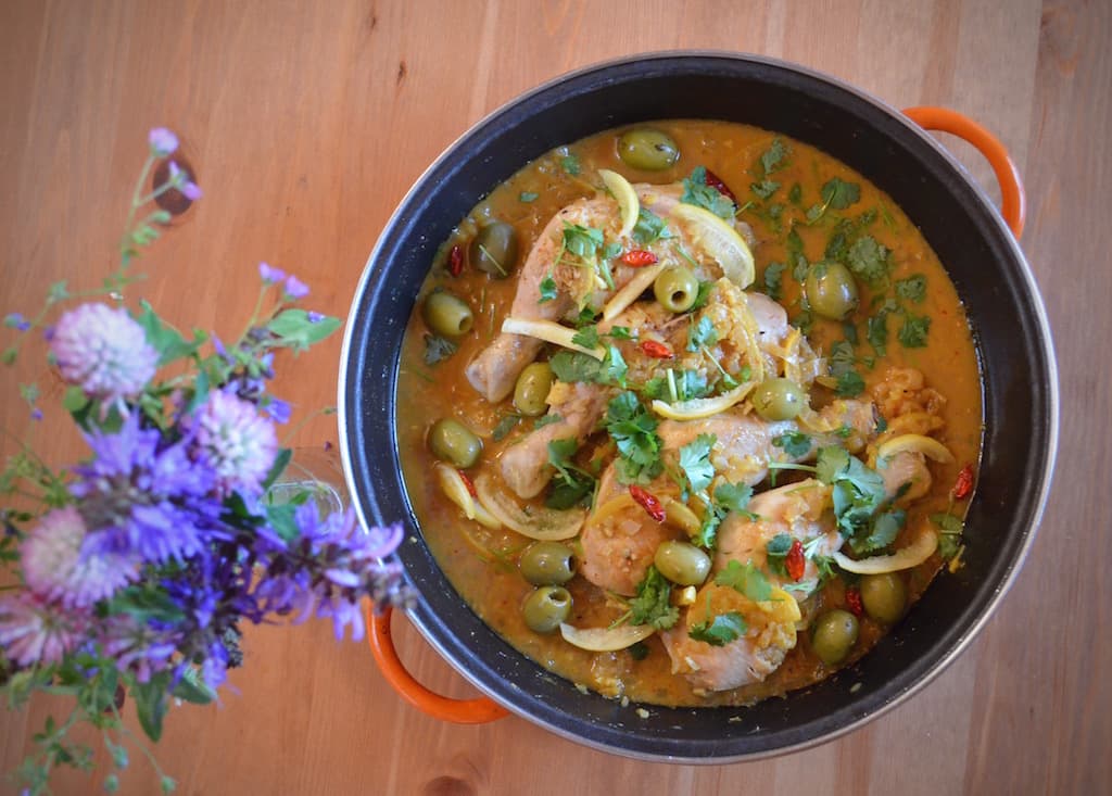 Chicken & Preserved Lemon Tagine