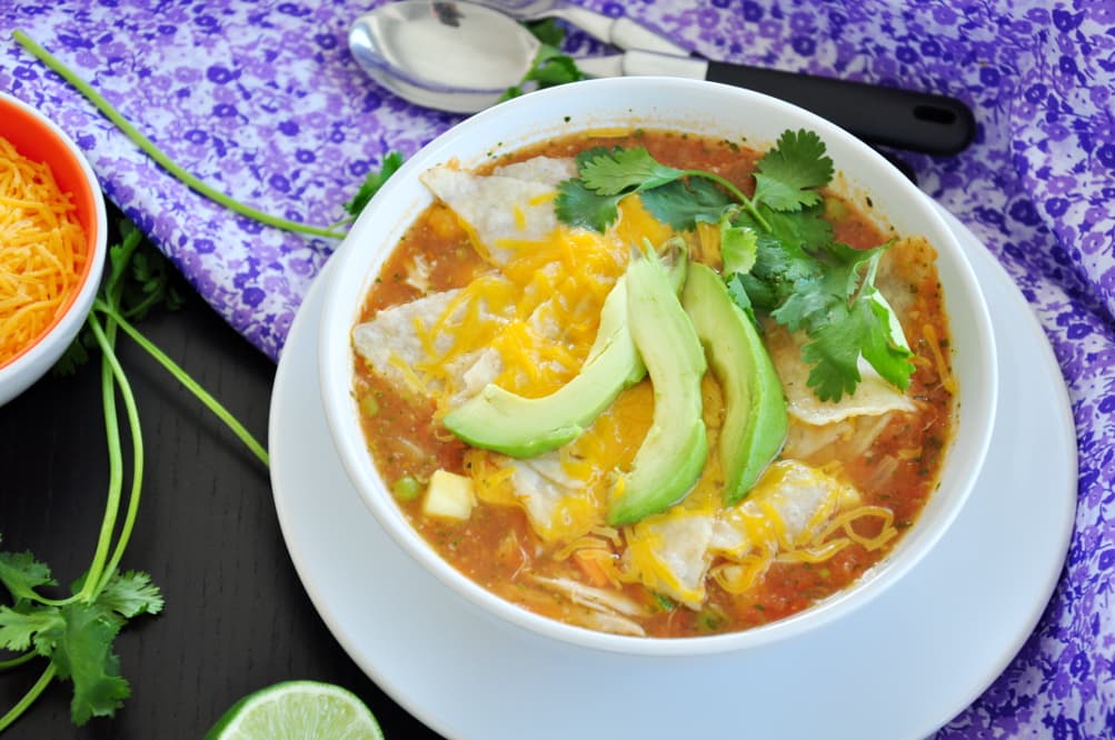 Chicken Tortilla Soup by DelishPlan