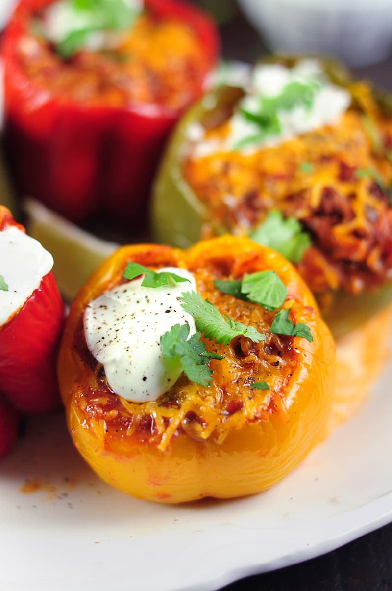Taco Stuffed Peppers