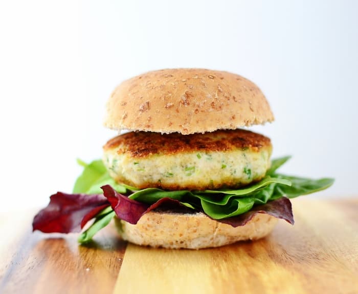 Chicken amaranth burgers
