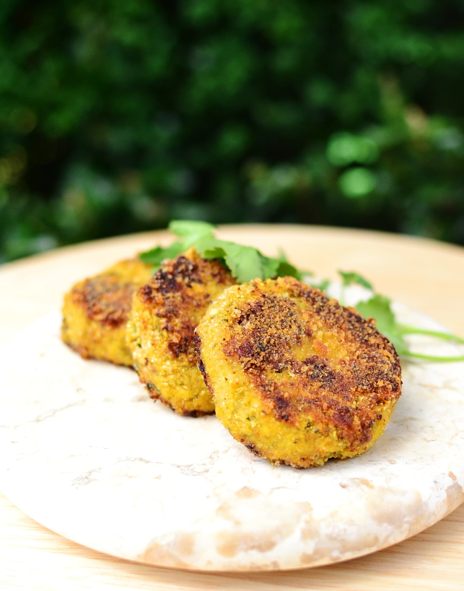 Cauliflower cheese patties 