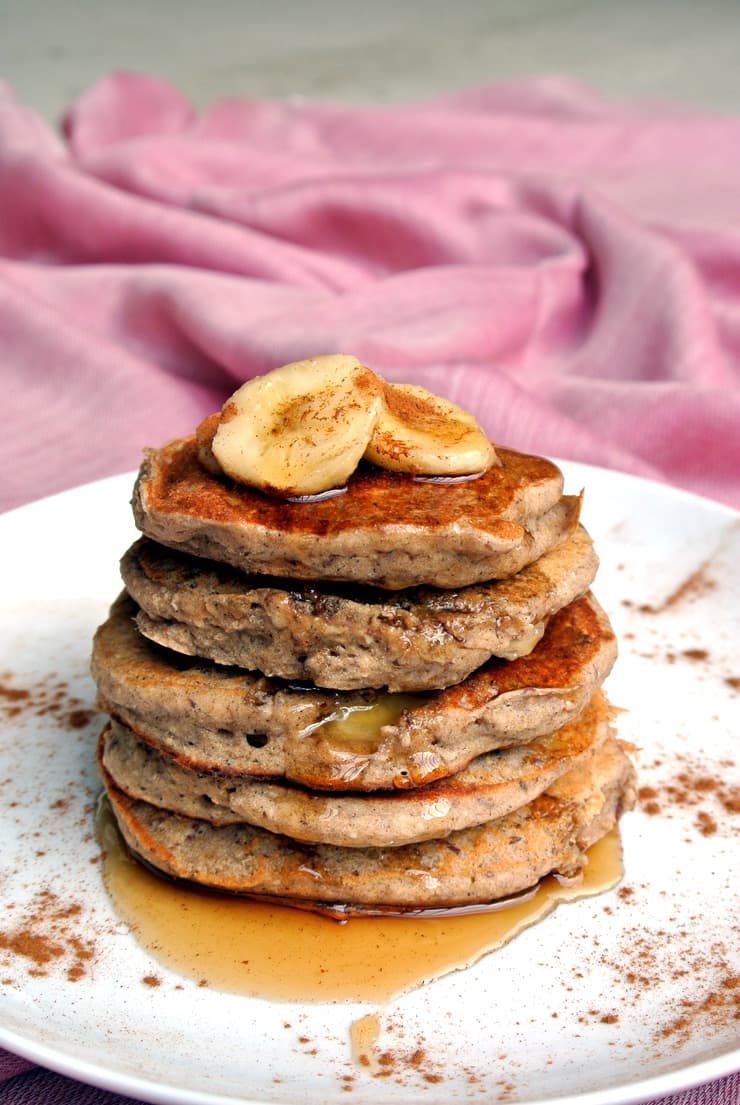 Buckwheat Banana Pancakes