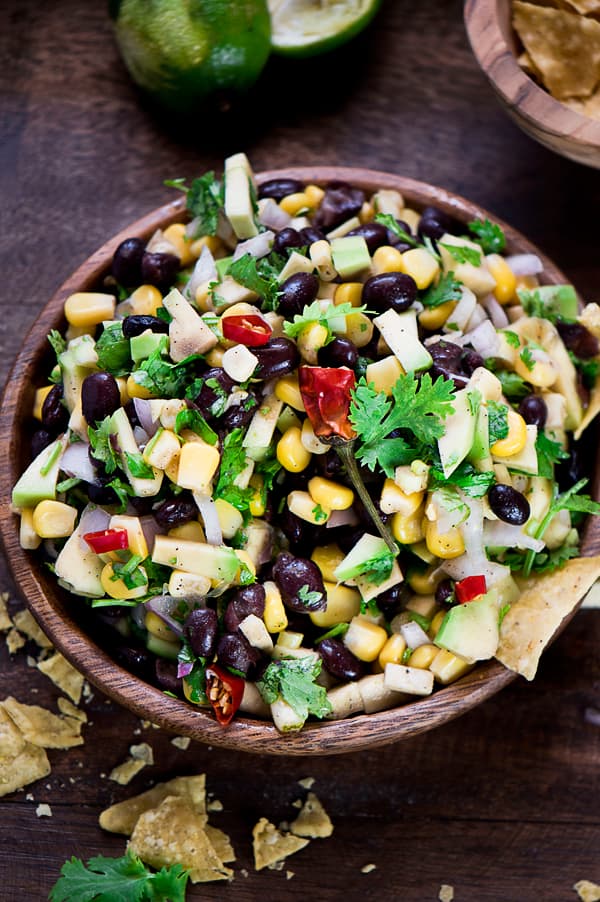 Mexican Corn and Black Bean Salsa