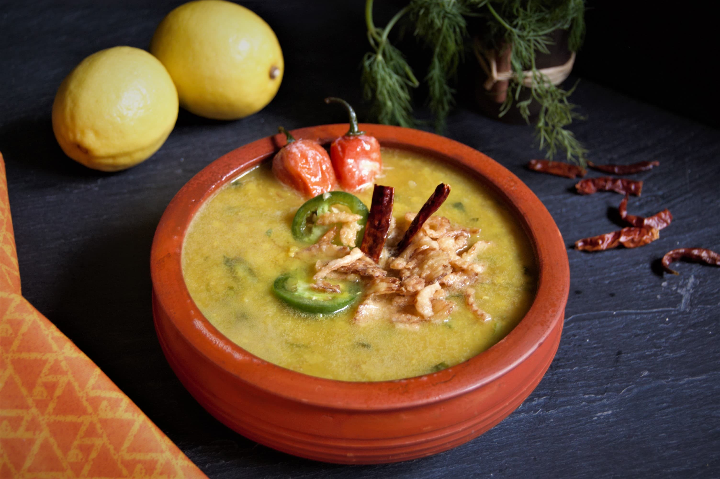 Mom's Daal {Lentil Curry Soup}