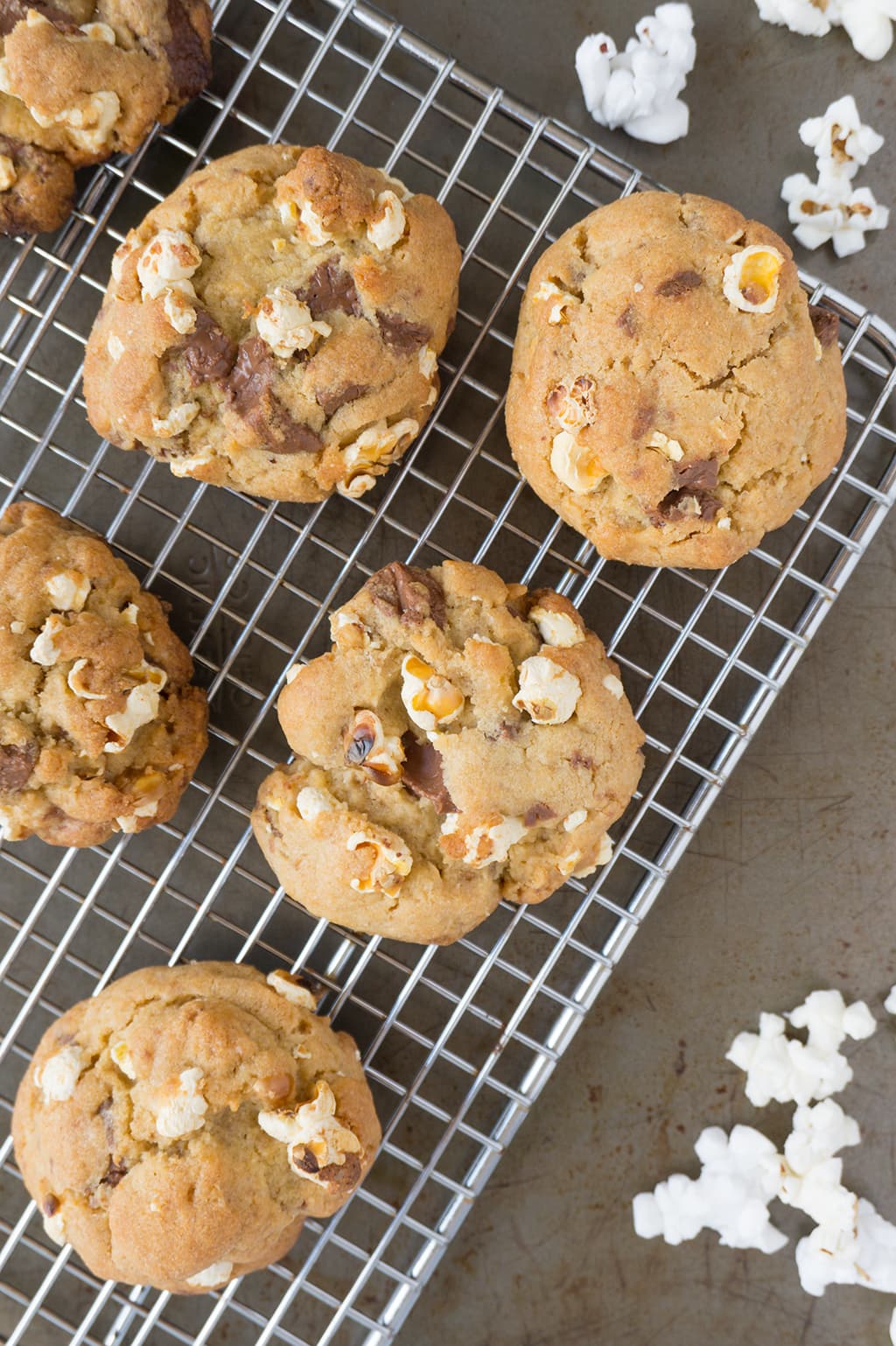 Popcorn Chocolate Chunk Cookies