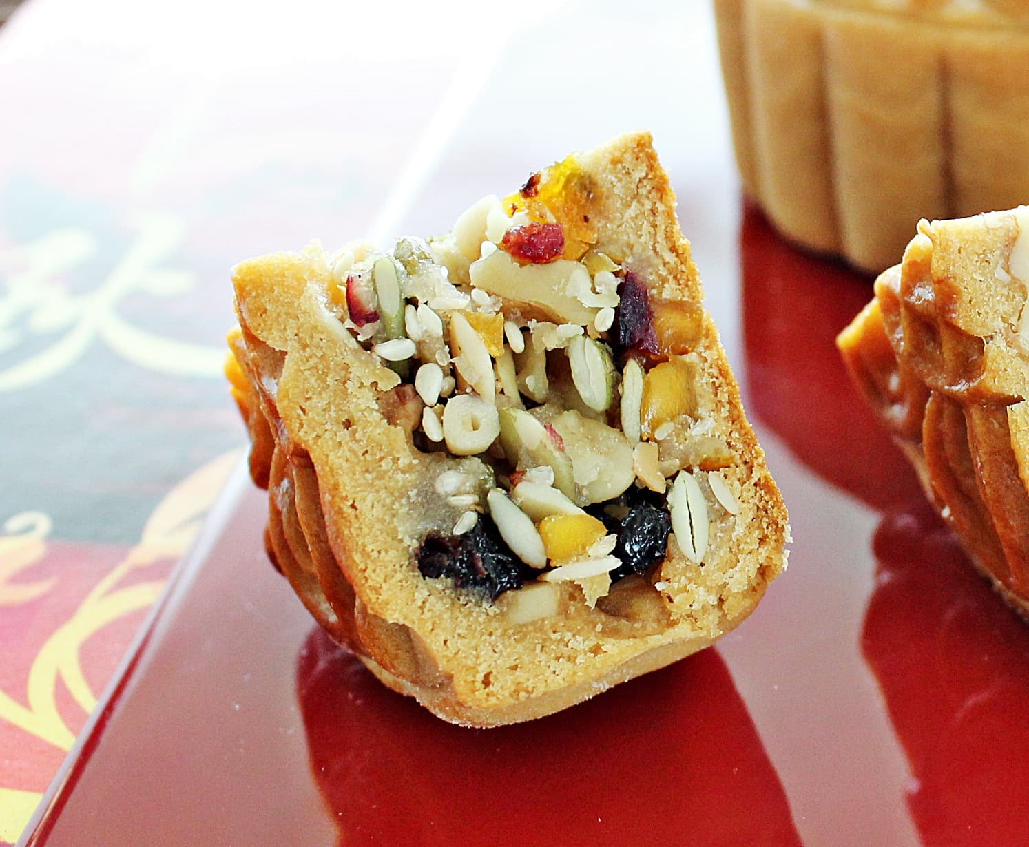 Dried Fruits and Nutty Mooncake