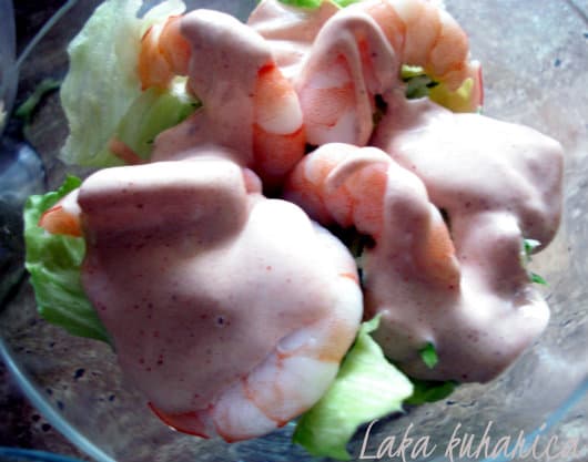 Classic prawn cocktail