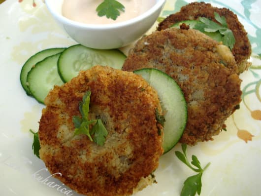 Alaska pollack fish cakes
