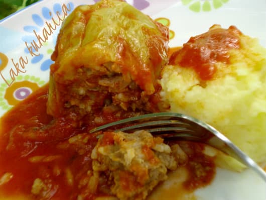 Croatian stuffed peppers