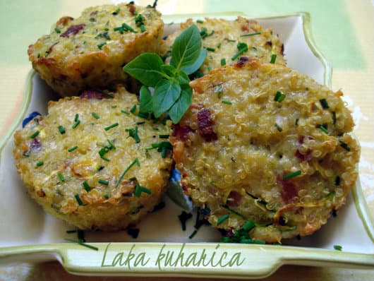 Mini frittatas with quinoa