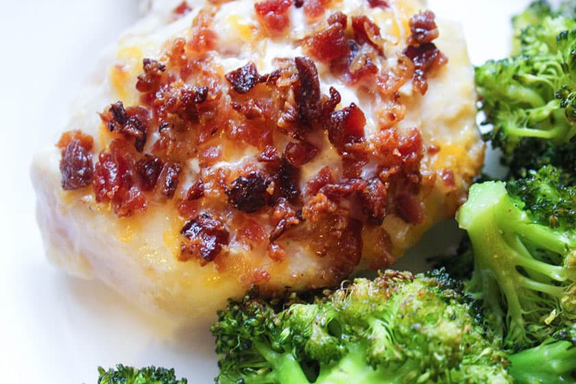 Easy Bacon and Cheese Chicken