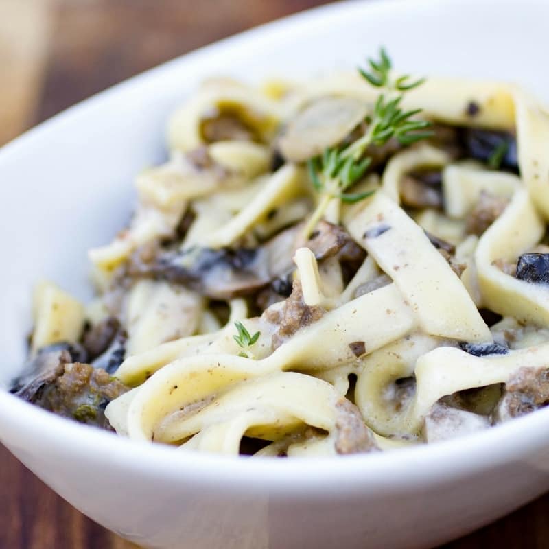 EASY GROUND BEEF STROGANOFF RECIPE
