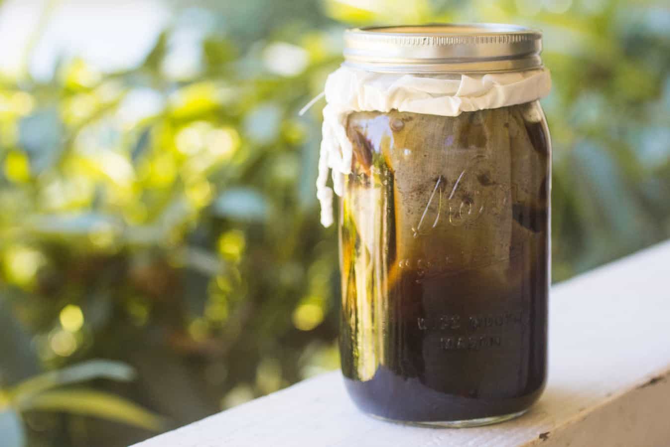 HOMEMADE COLD BREW COFFEE