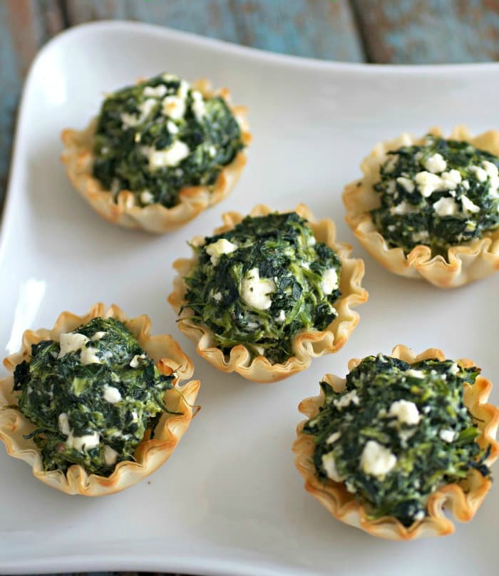 Easy Mini Spanakopita