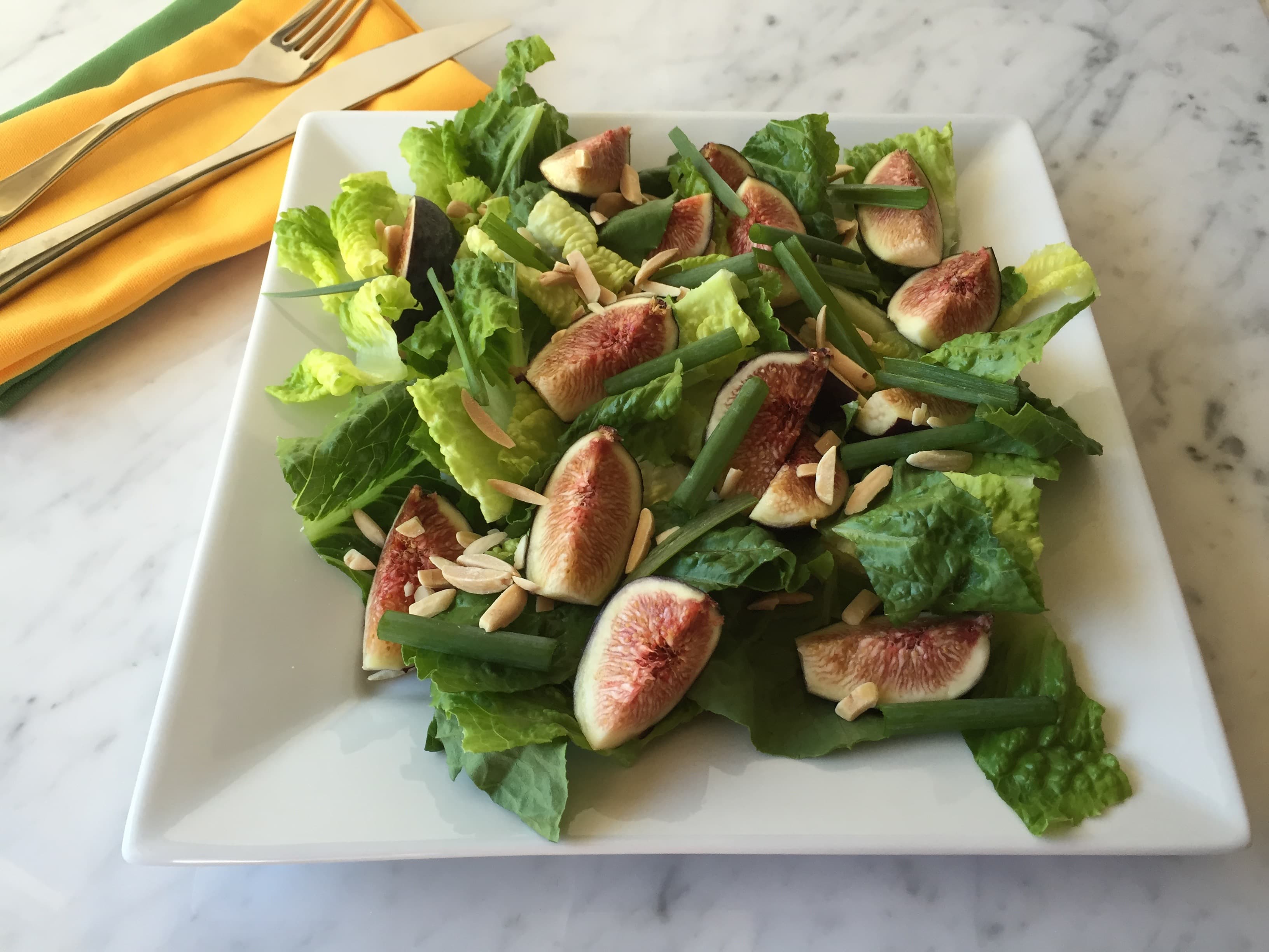 Fig Almond Salad