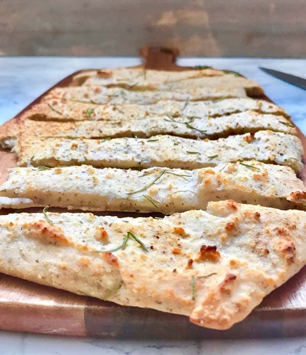 Oven Baked Nut Free Vegan Paleo Flatbread