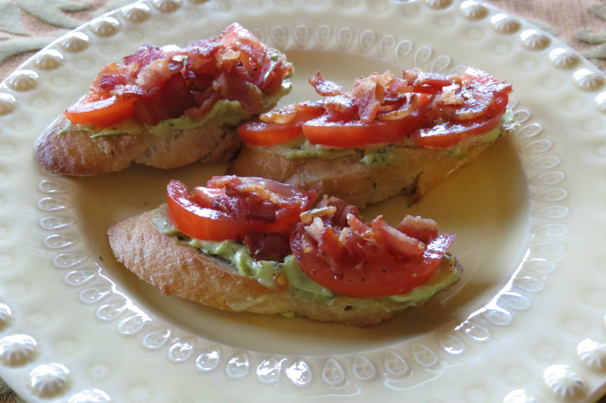 Chicken & Mushroom Canapes