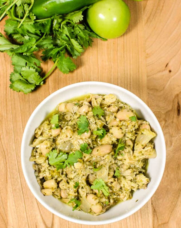 Slow Cooker Green Chili Chicken