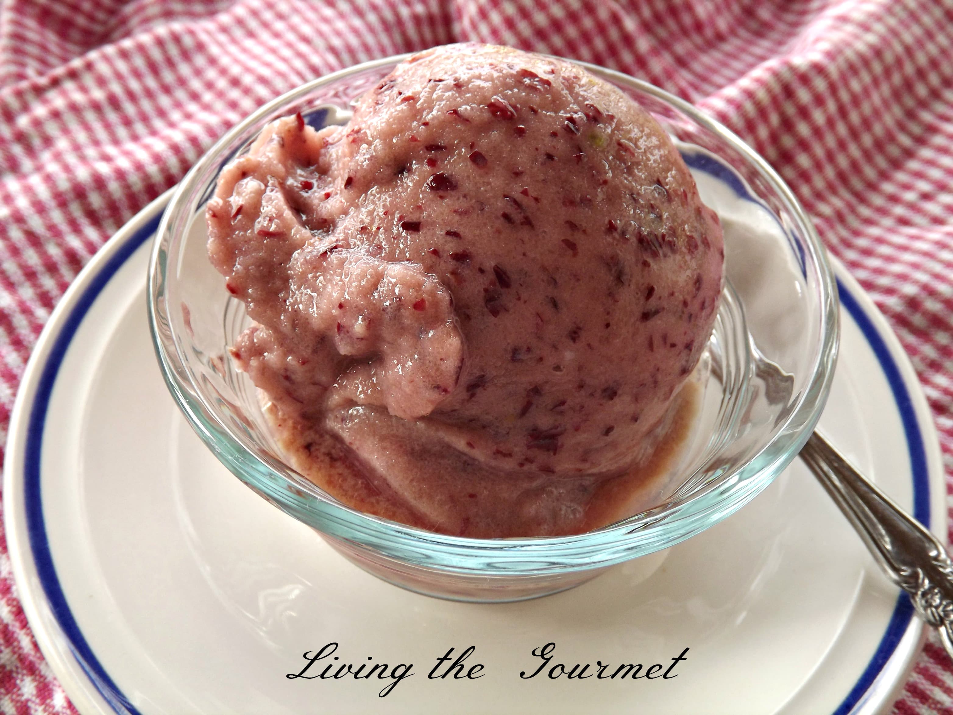 Fresh and Easy Grape Sherbet