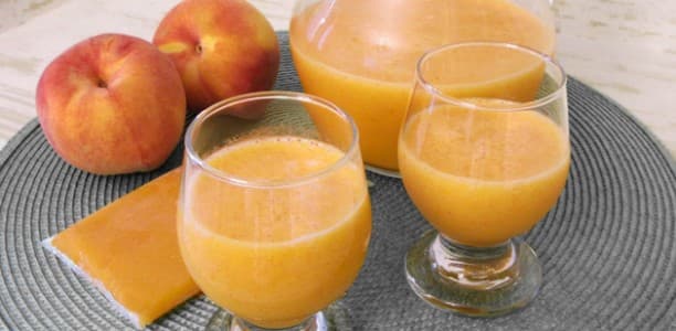 Diabetic Fresh Peach Juice Recipe