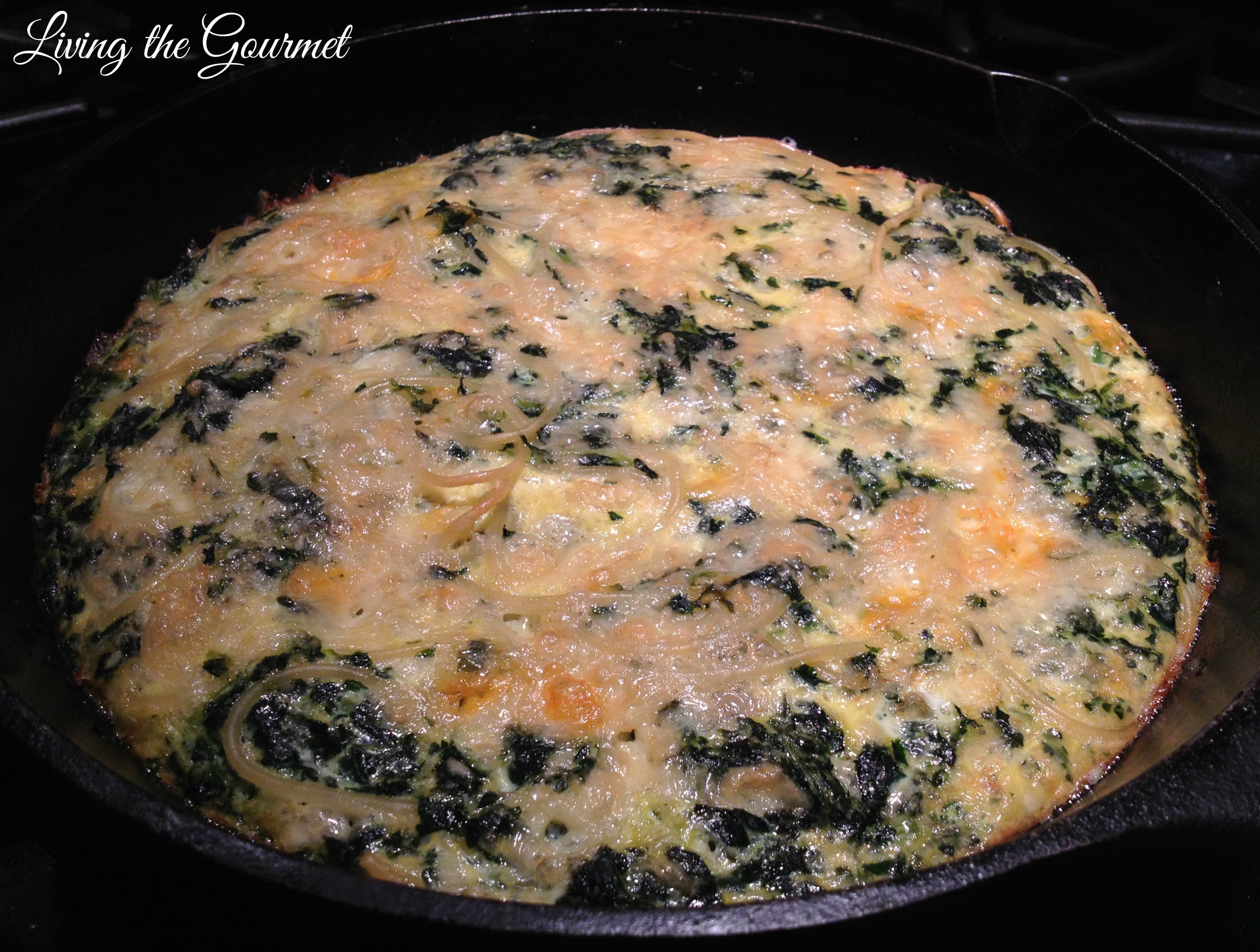 Easy Spinach Frittata