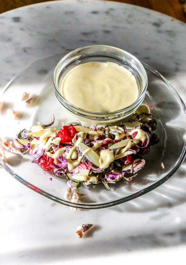 Vegan Cheesy Garlic Aioli 