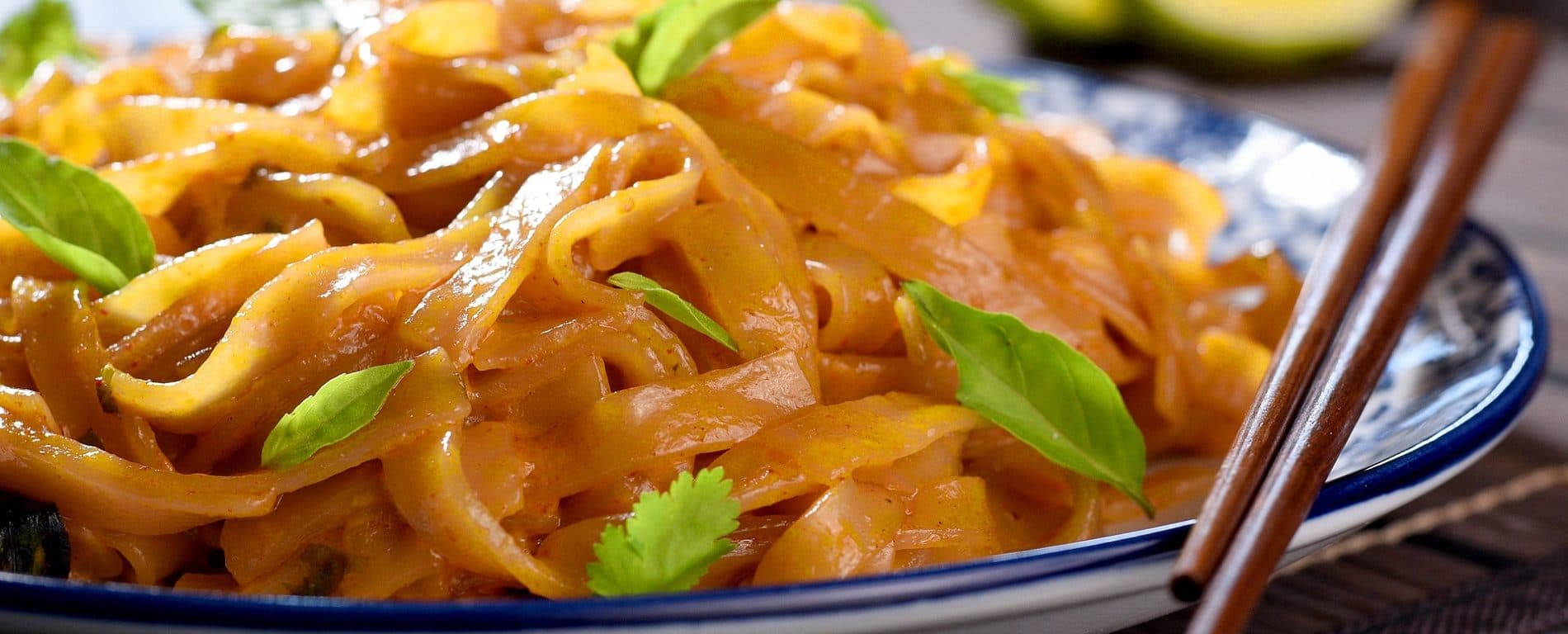 Gluten-Free Red Curry Linguini