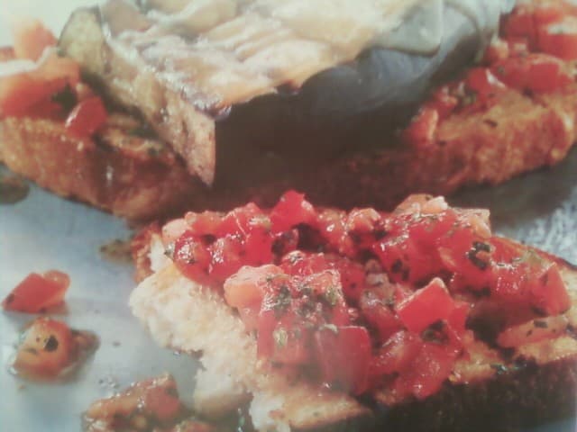 Grilled Open-Face and Soy Mozzarella Sndwiches