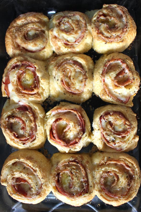 Ham Cheese Rollups