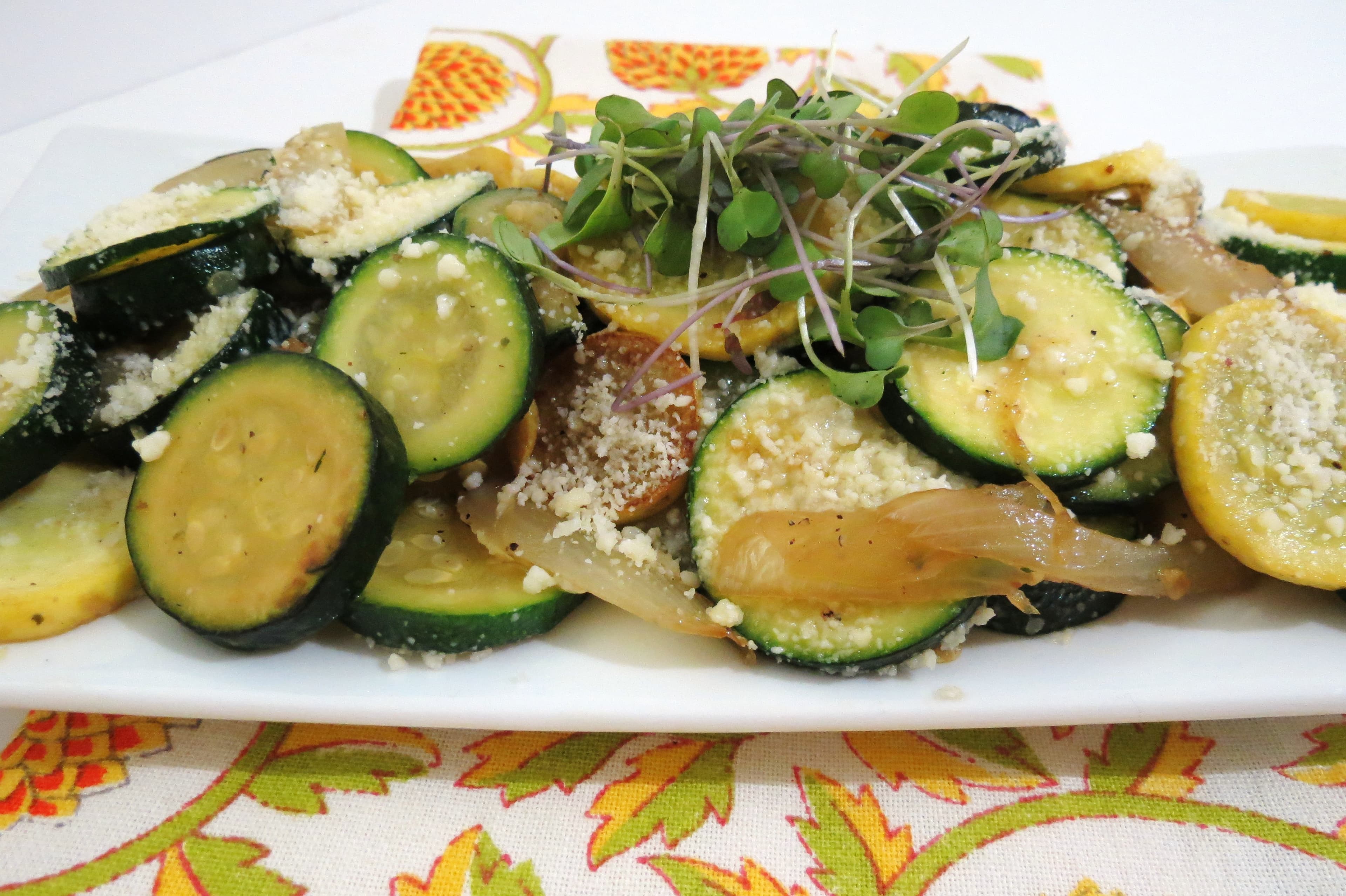 Summer Squash and Zucchini Saute