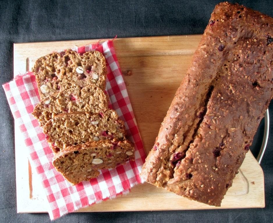 Butter-Milk Loaf with Nuts and Lingonberries